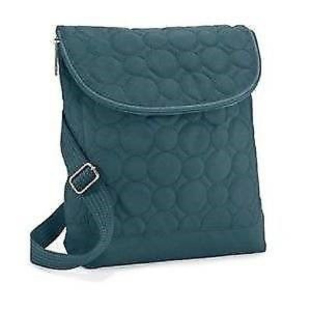 Thirty One Vary You BackpackPurse QuiltedDots Jade